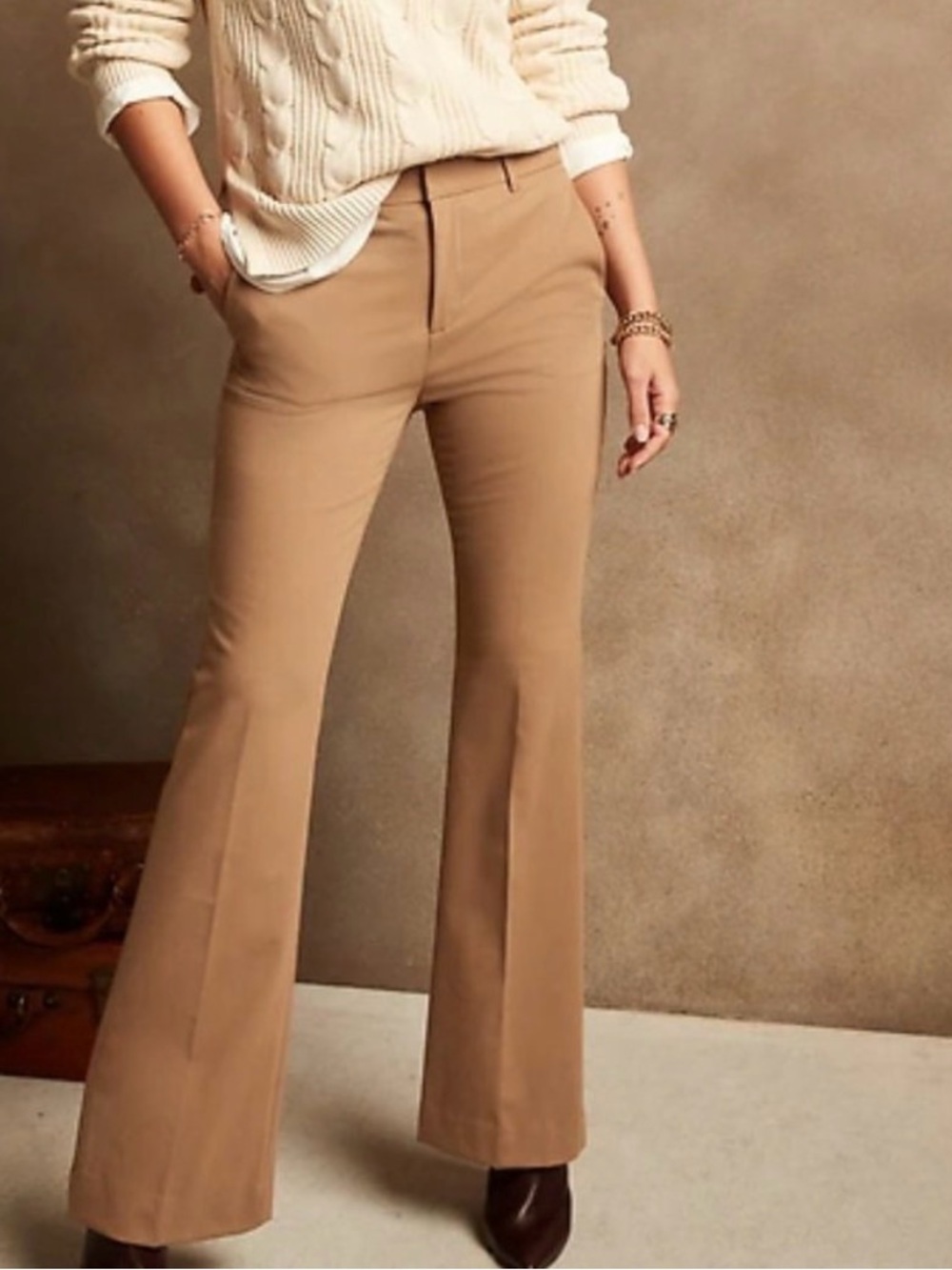 Banana Republic Tan Dress Pants